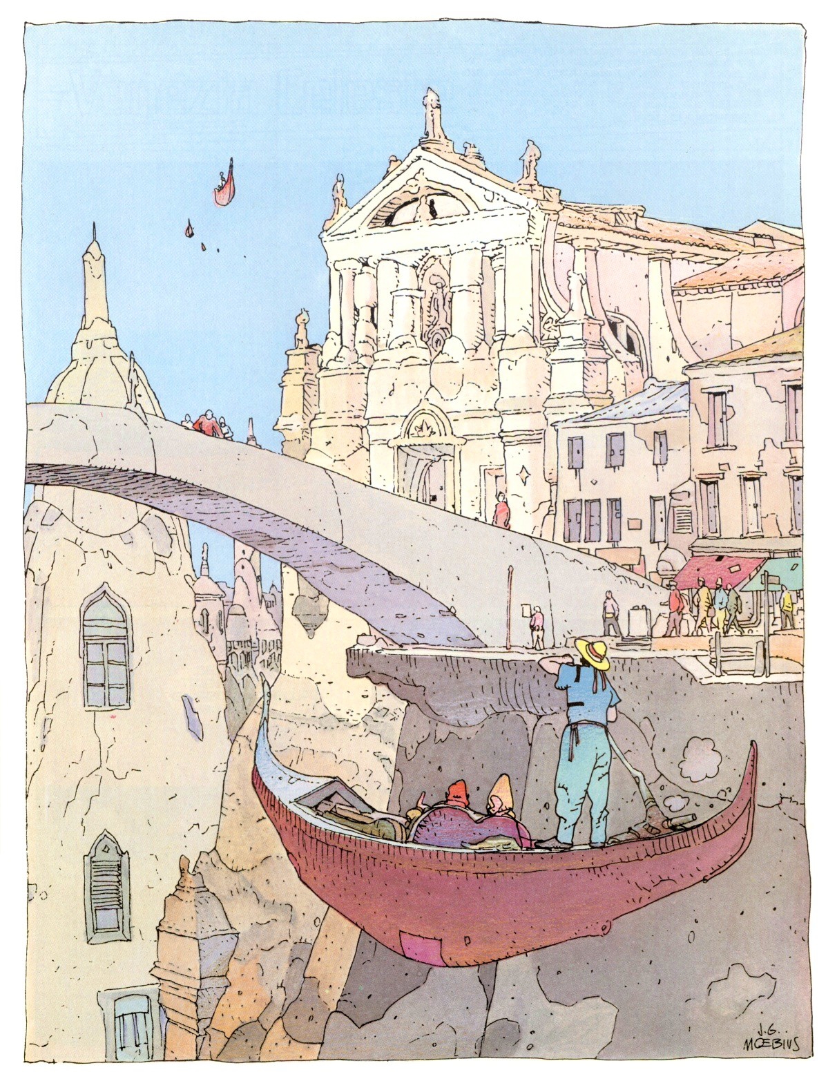 VENEZIA CELESTE di Moebius